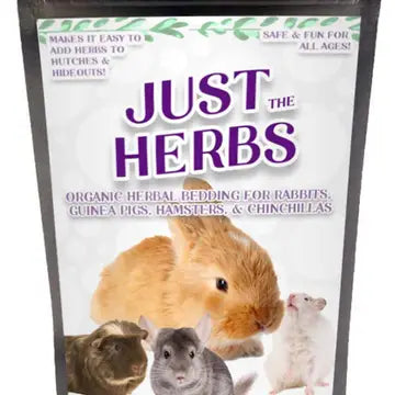 Just the Herbs: Additive For Rabbits, Guinea Pigs And Hamsters, 10oz. image 0