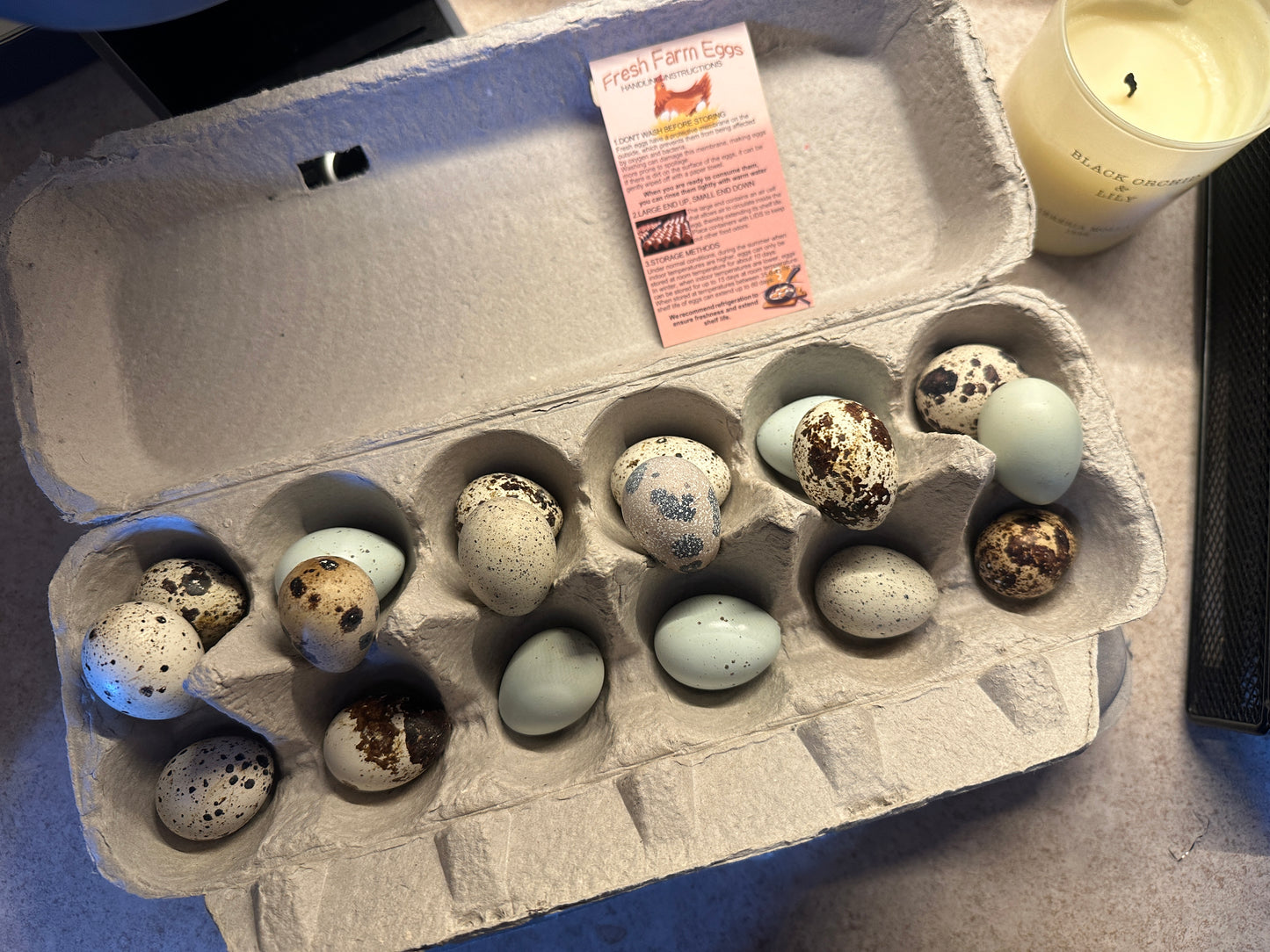 Quail Eggs, 1.5 Dozen - Farm To Table
