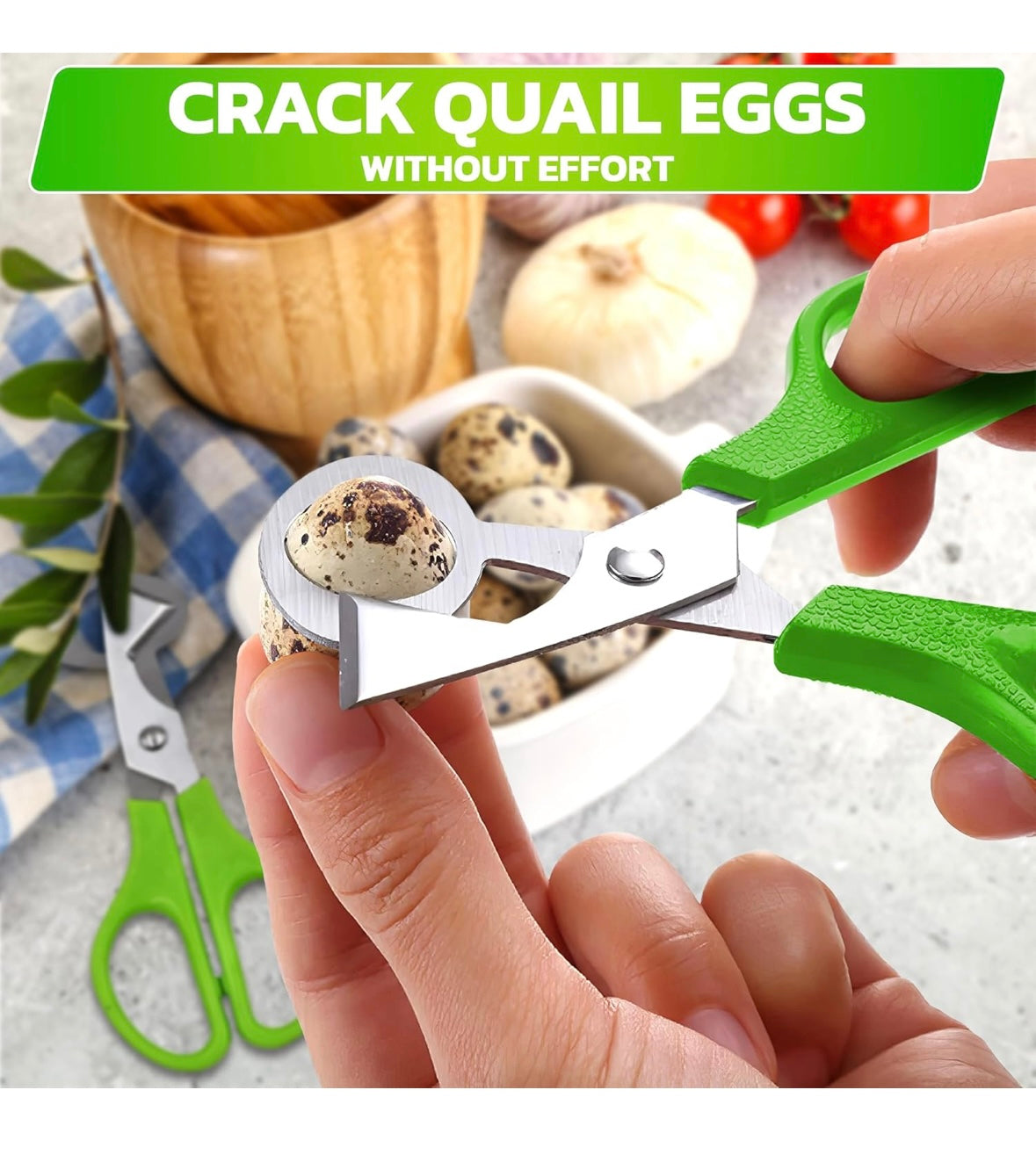 Quail Egg Scissors