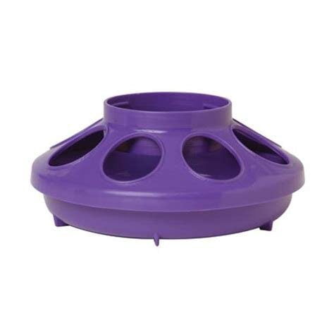 LITTLE GIANT - Chick Feeder Base, Purple image 0