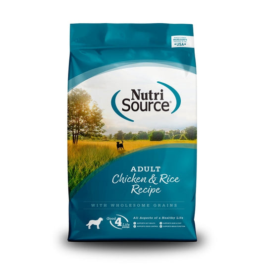 NutriSource and Pure Vita pet food bags — Tuffy’s Pet Foods Minnesota family-owned brand