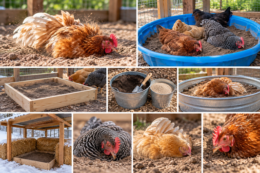 Chicken Dust Baths 101: Why They Matter & How to Make Your Own
