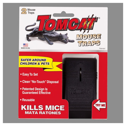 MOUSE SNAP TRAP TOMCAT, 2PK