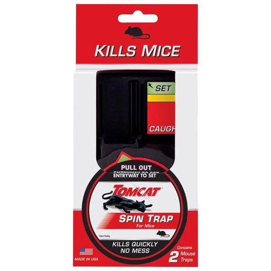 Tomcat Spin Trap for Mice, 2-Pack