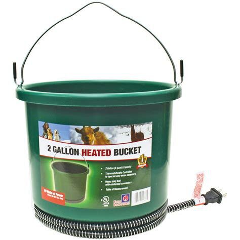 FARM INNOVATORS - Heated Bucket, 2 Gallon image 0