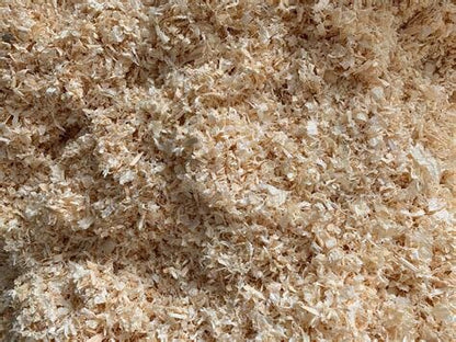 Pressed Pine Shavings - Small Flakes, 35lbs image 1