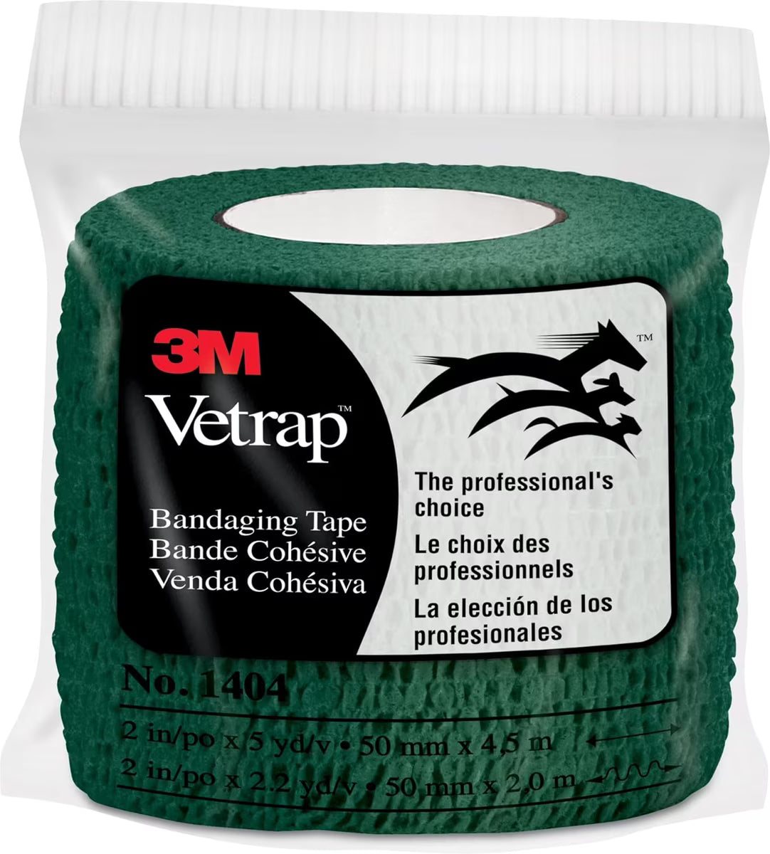 3M Green Vetrap 2" x 5 yd Bandage Wrap