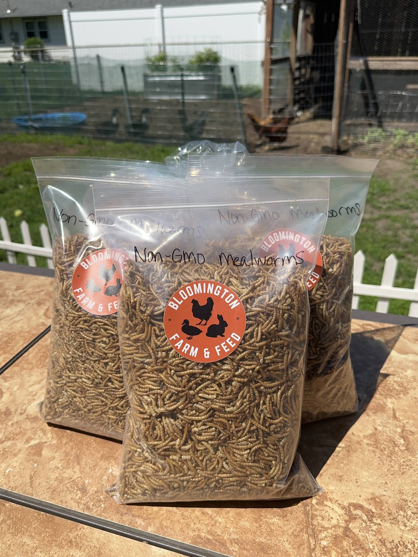 Non-GMO Dried Mealworms, 21oz. image 1