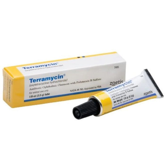 Terramycin Antibiotic Ophthalmic Ointment [1/8 oz] image 0