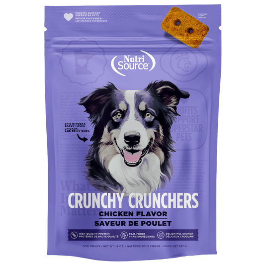 NUTRISOURCE - DOG TREAT GLUTEN FREE, CHICKEN BISCUIT 14OZ