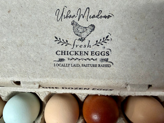 Chicken Eggs, 1 Dozen - Farm To Table, Pasture Raised