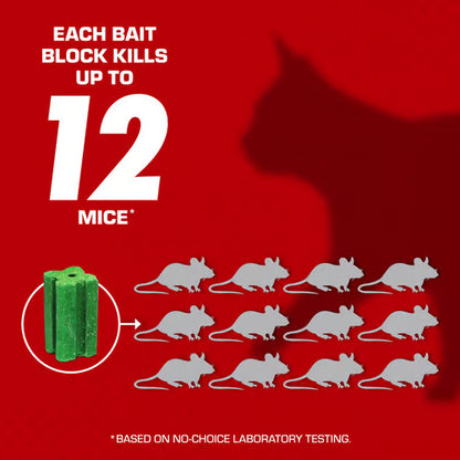 Tomcat Bait Station & Bait Blocks For Mice