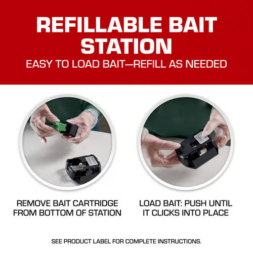 Tomcat Bait Station & Bait Blocks For Mice