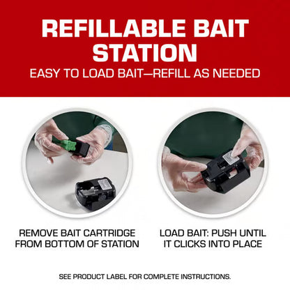 Tomcat Bait Station & Bait Blocks For Mice