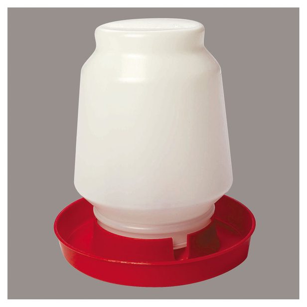 MILLER - POULTRY WATERER 1 GAL RED image 0