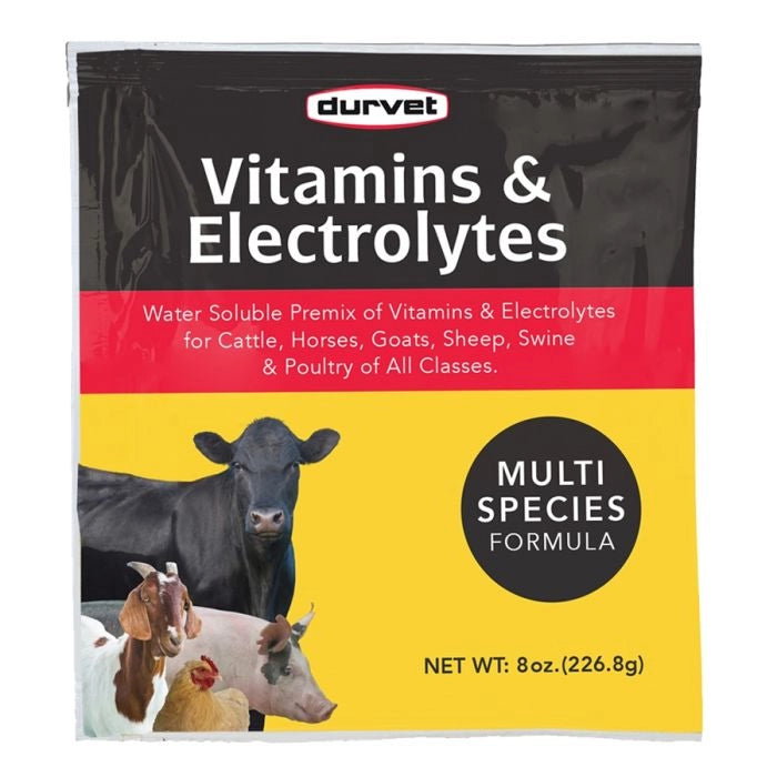 Durvet - Vitamins & Electrolytes, 8oz.