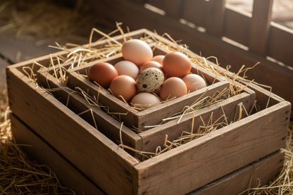 Happy Hen - Poultry Ceramic Nest Eggs
