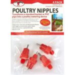 Little Giant - Poultry Nipple 4-Pack